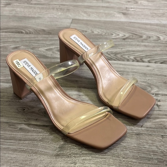 Steve Madden Lilah Strappy Heel Tan Sz 9.5 - Picture 1 of 11